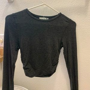 Antistar cropped gray long sleeve. Size XS